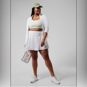 Athleta Plus Size Elevate Skirt White 2X